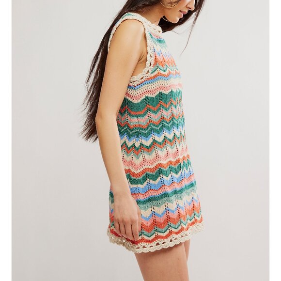 Free People Sandy Mae Mini Dress - Picture 2 of 6